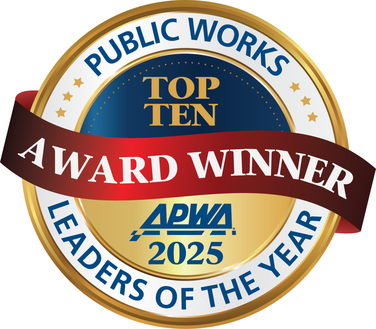 2025 Top Ten Award Logo Banner