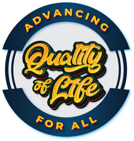 an image of the 2024 National Public Works Week logo, which reads, "Advancing Quality of Life for All"