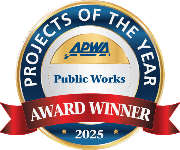 2025 APWA Projects of the Year logo
