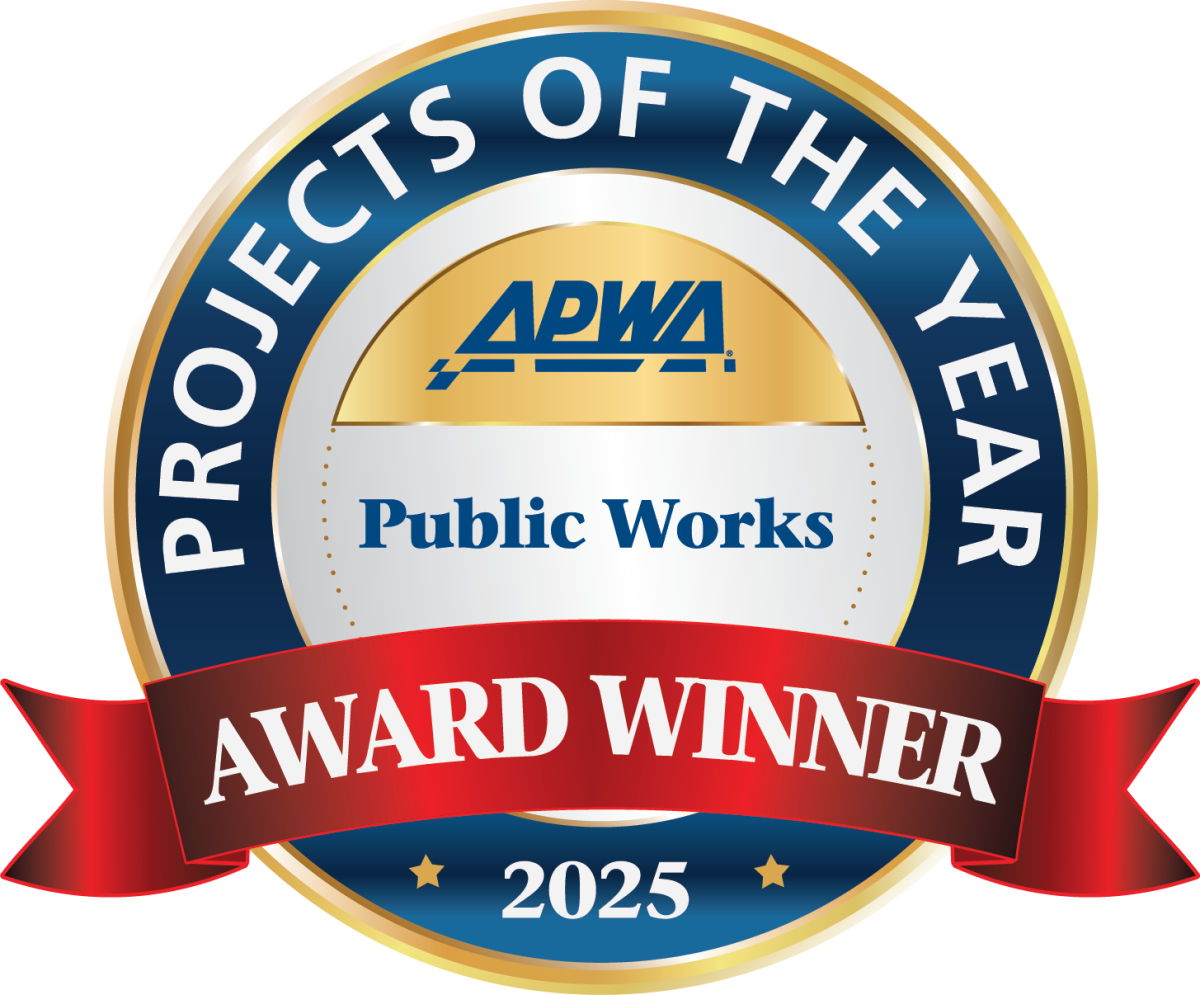 2025 APWA Projects of the Year logo