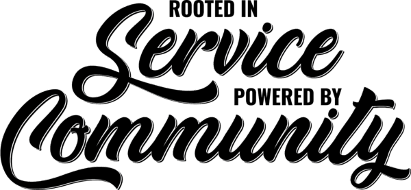 The words Rooted in Service, Powered by Community, the 2026 APWA National Public Works Week theme.