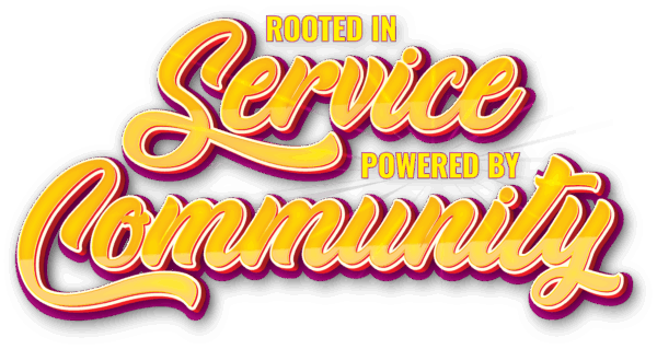 The words Rooted in Service, Powered by Community, the 2026 APWA National Public Works Week theme.