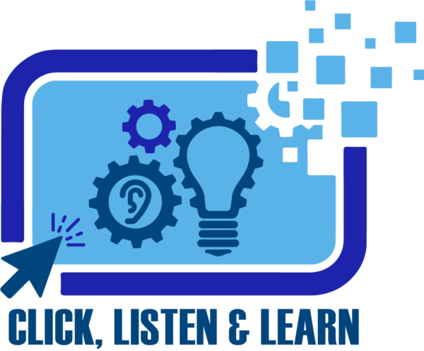 Click, Listen & Learn logo
