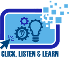 Click Listen and Learn Logo