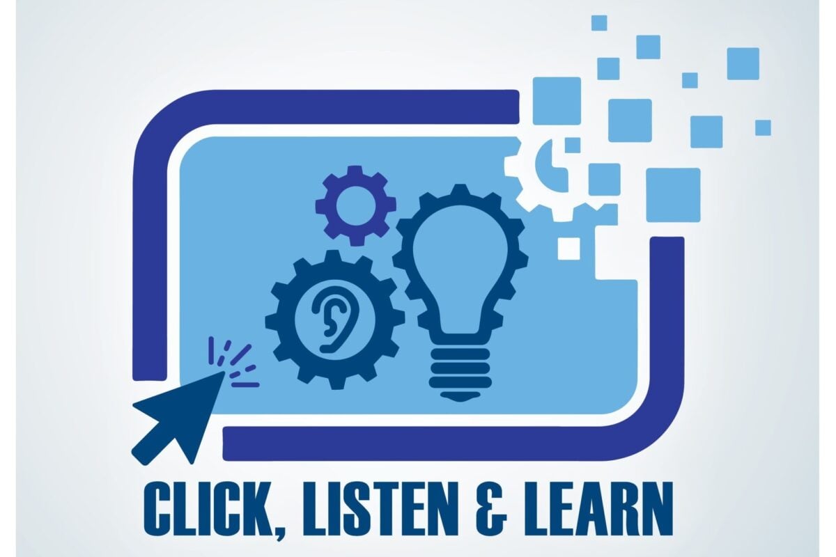 Click, Listen & Learn logo