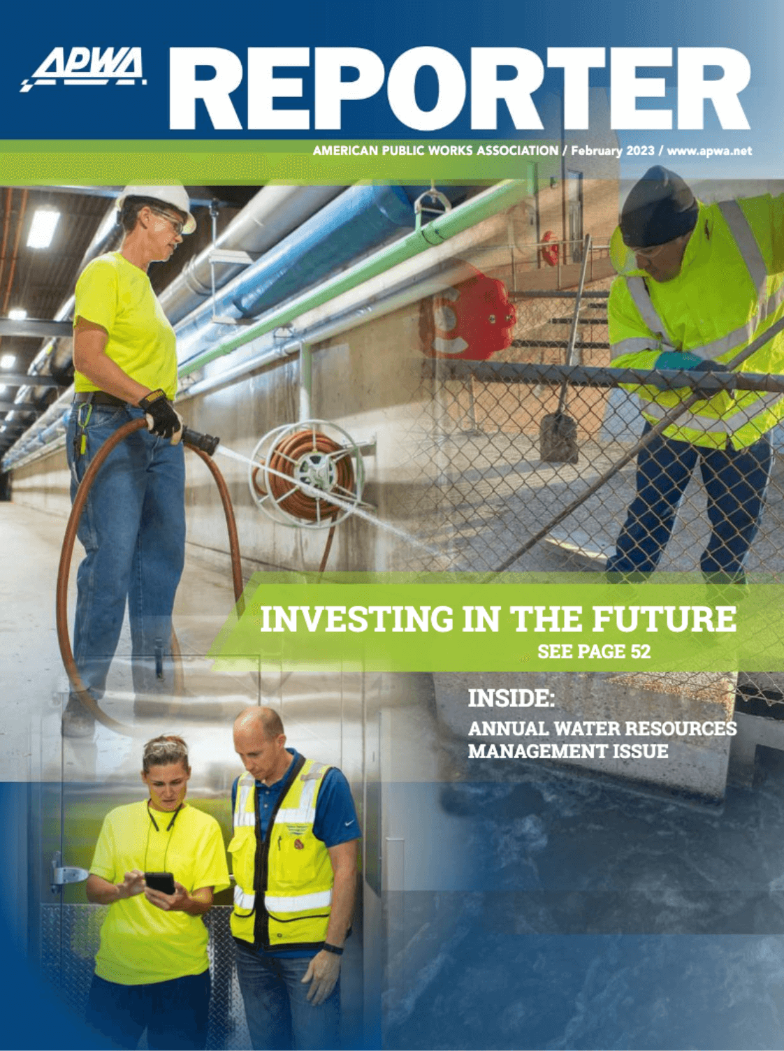 Cover of February 2023 Reporter Magazine