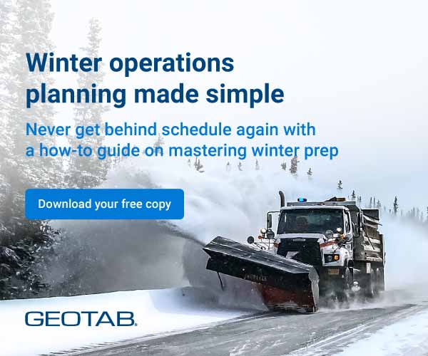 Ad for Geotab, links to Geotab site