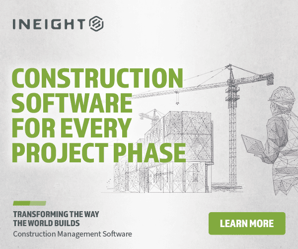 Ad for InEight, links to InEight site