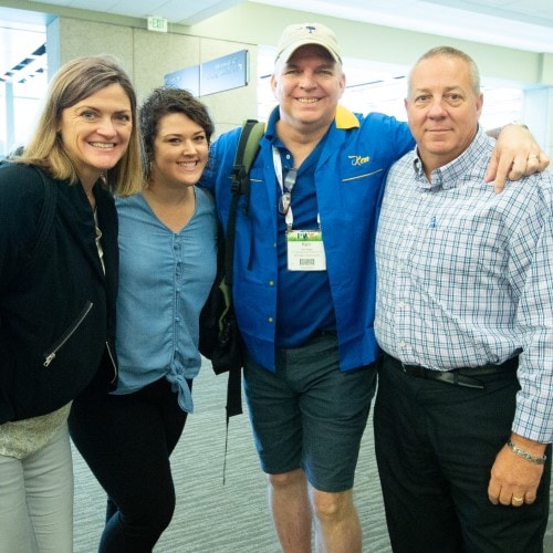 APWA members smile for a photo