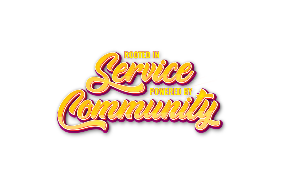 The words Rooted in Service, Powered by Community, the 2026 APWA National Public Works Week theme.