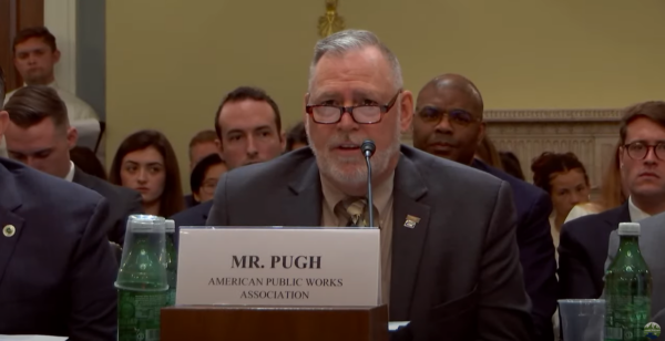 a photo of Keith Pugh testifying before the U.S. House Committee on Natural Resources