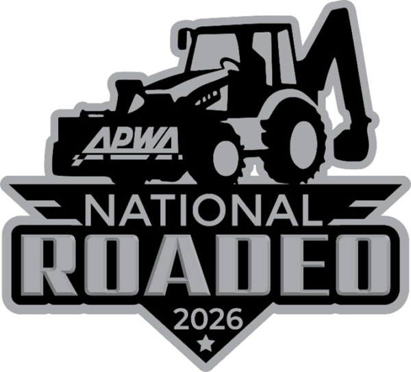 APWA National Roadeo 2026 logo.