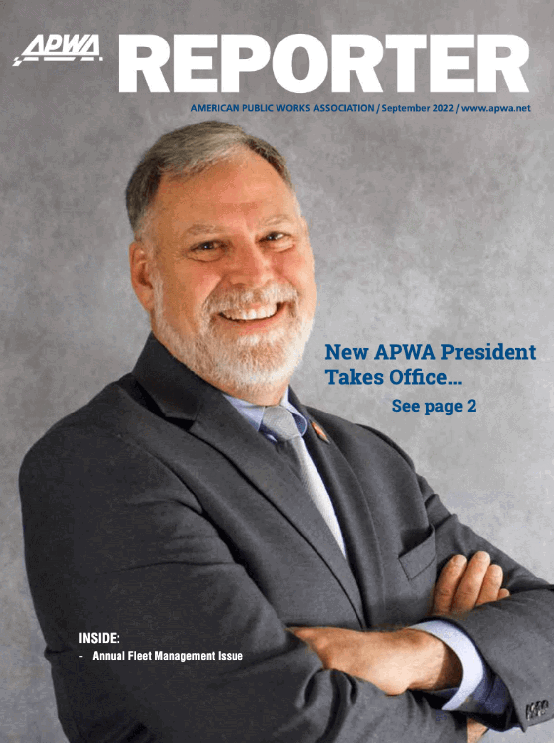 Cover of September 2022 Reporter Magazine