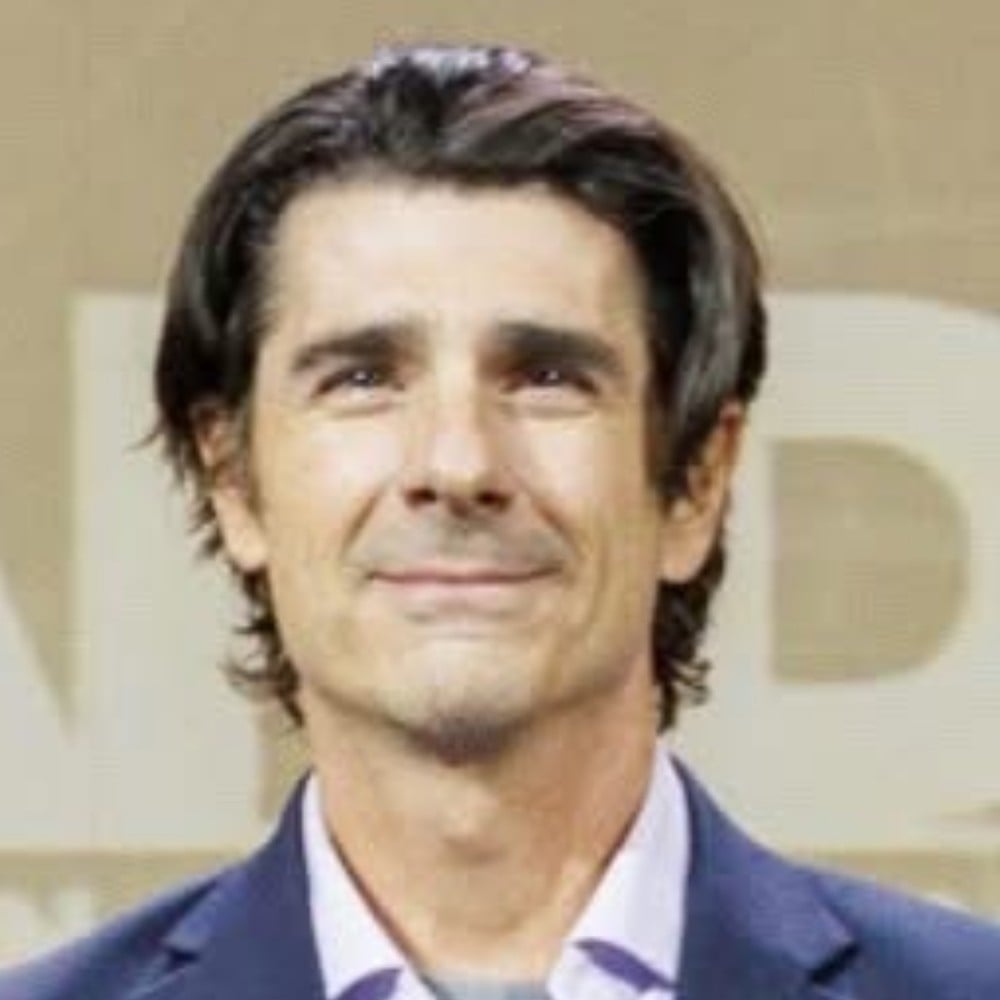 Slatter Gerrit Gerrit Slatter wearing a blue sport coat