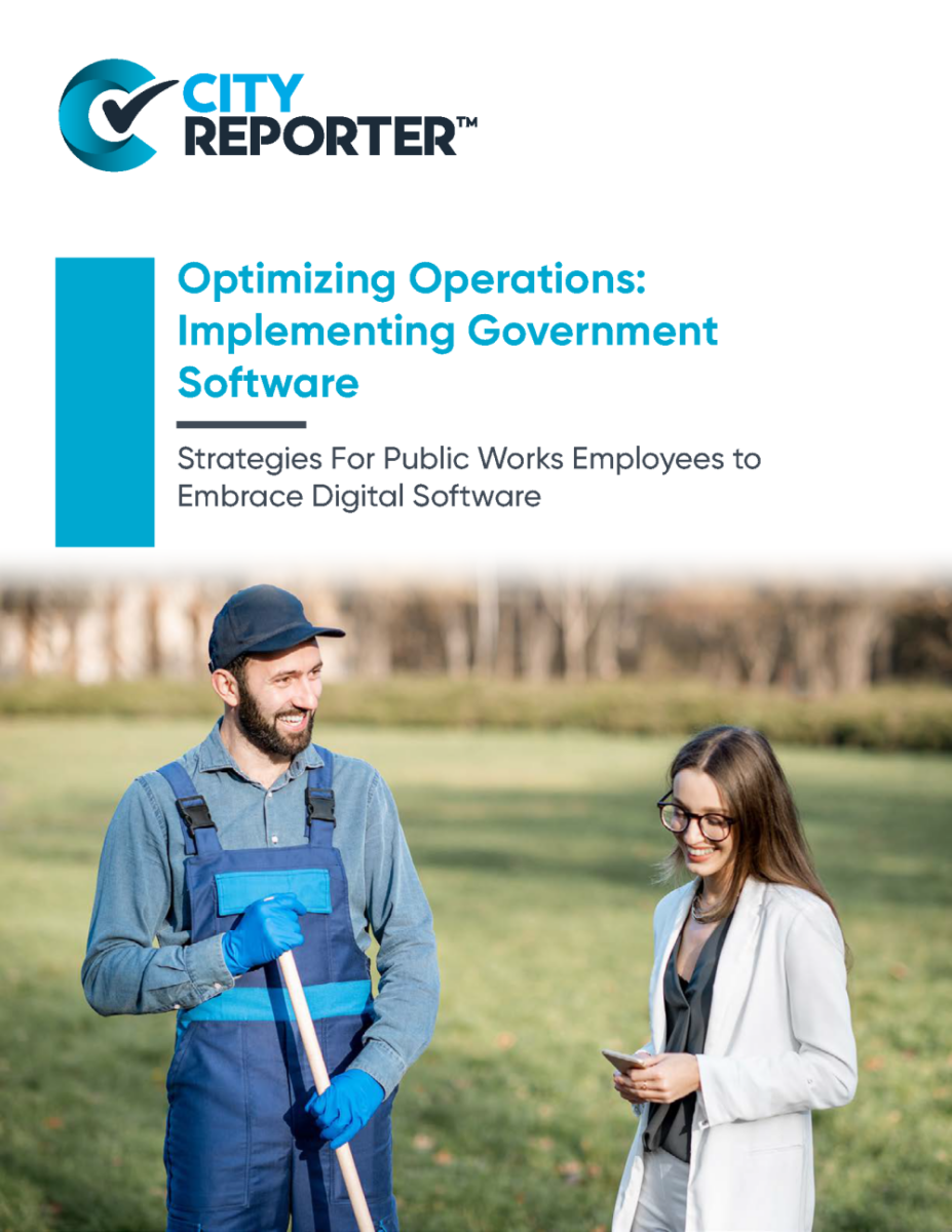 a cover image of City Reporter's "Strategies For Public Works Employees to Embrace Digital Software