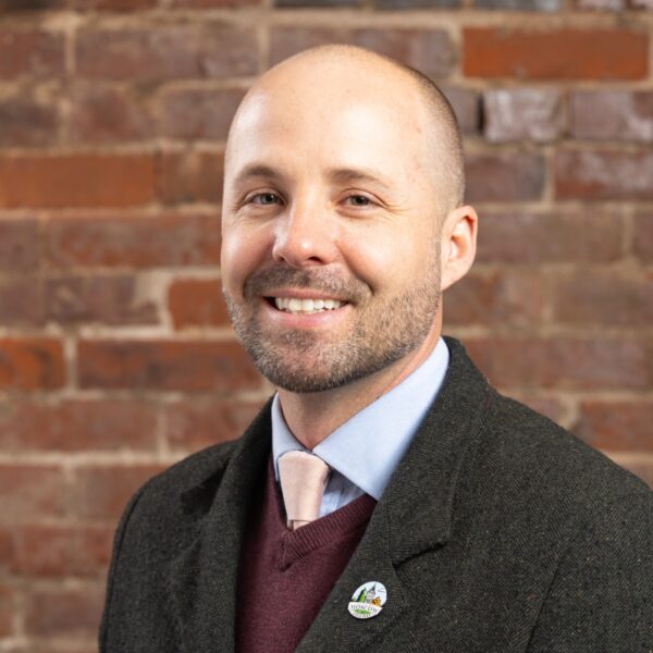 A portrait of Tyler Palmer.