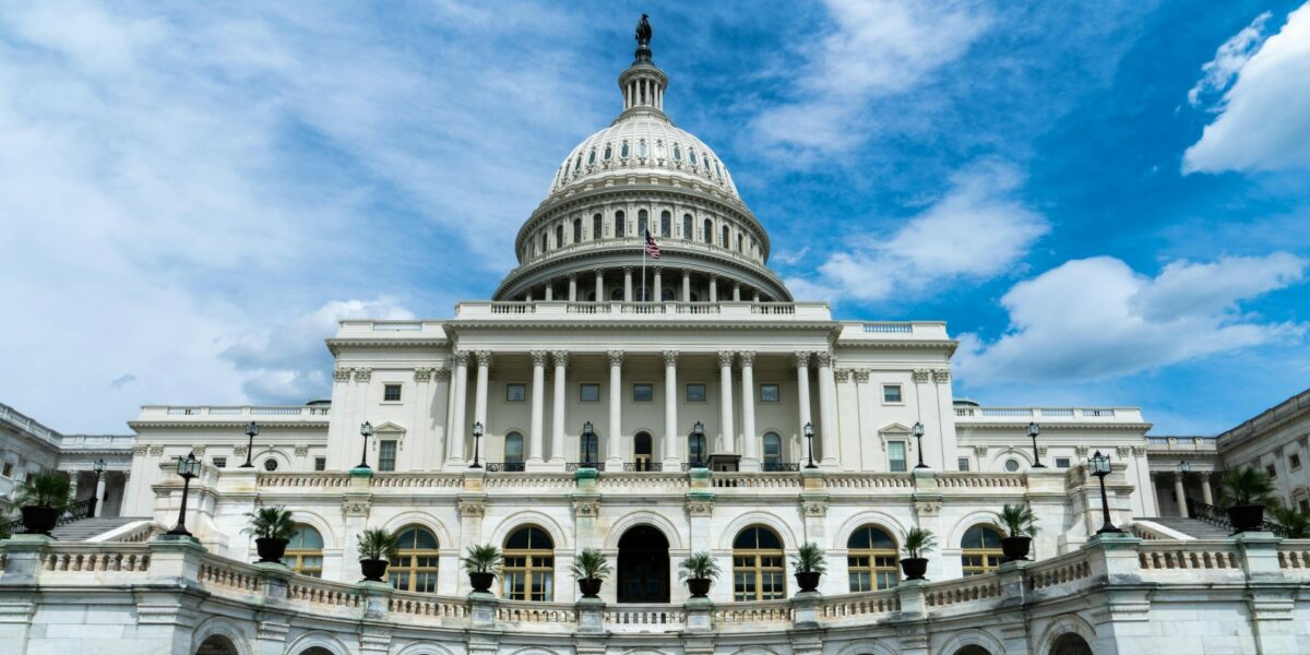 a photo of the United States Capitol