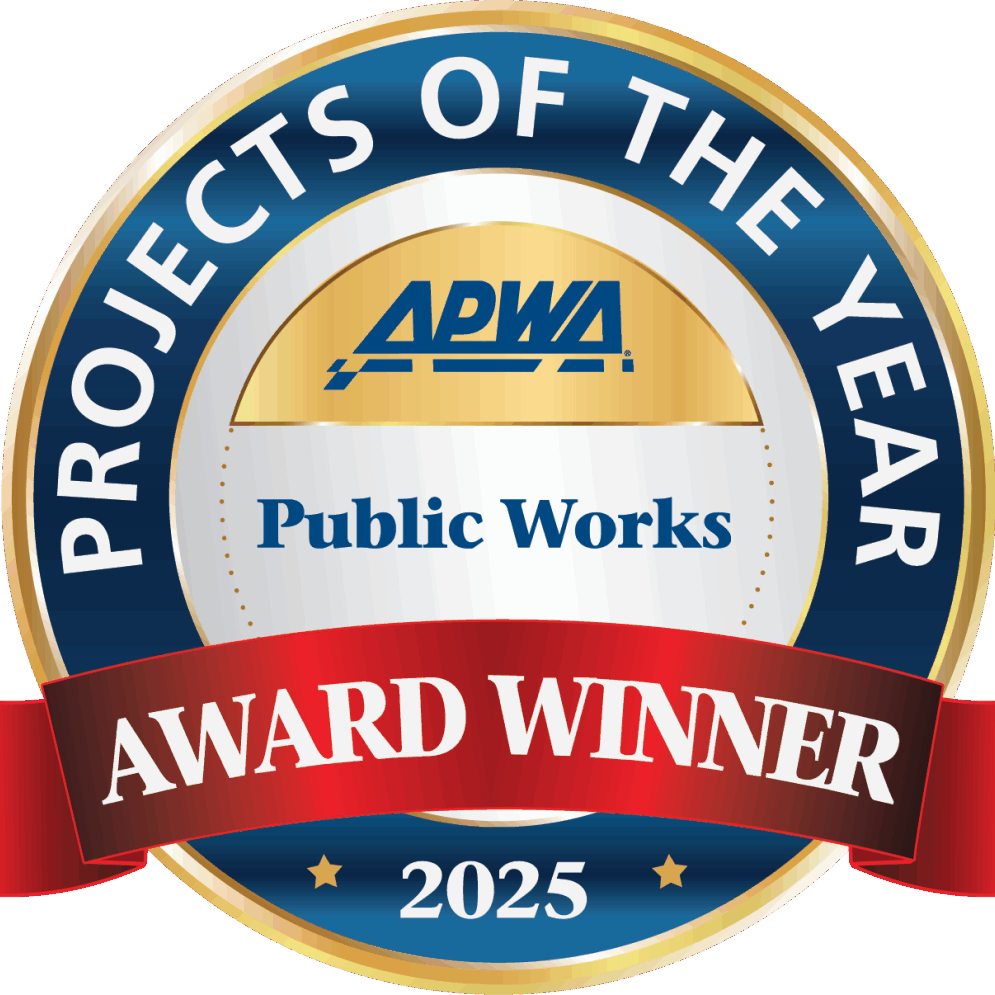 2025 APWA Projects of the Year logo