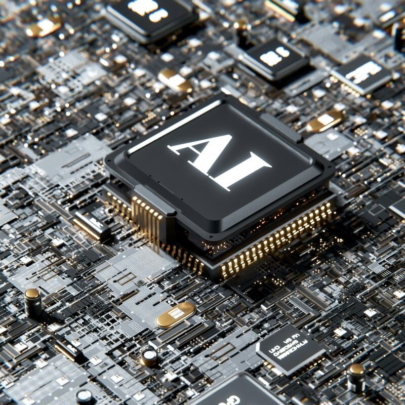 an image of an AI chip