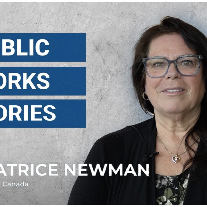 a screenshot from Beatrice Newman's Public Works Story video