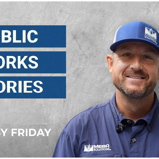 Photo of Colby Friday's Public Works Stories video.