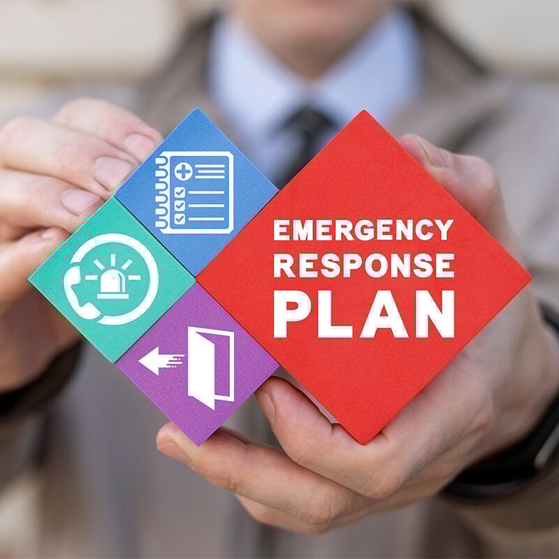 Concept of emergency response plan. Emergency Preparedness and Training.