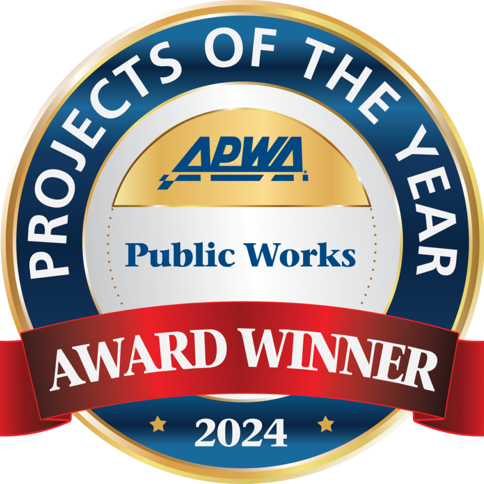 the logo of the APWA Projects of the Year