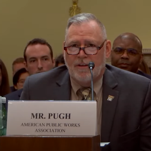 a photo of Keith Pugh testifying before the U.S. House Committee on Natural Resources