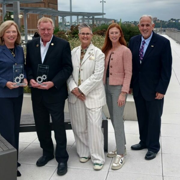 a photo of leaders from the Engineering & Public Works Roadshow and New York City’s Javits Center