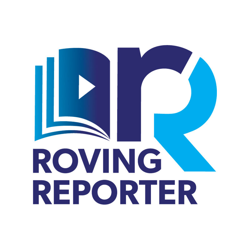 Roving Reporter banner image The blue "Roving Reporter" logo, with a stylized R and icon.