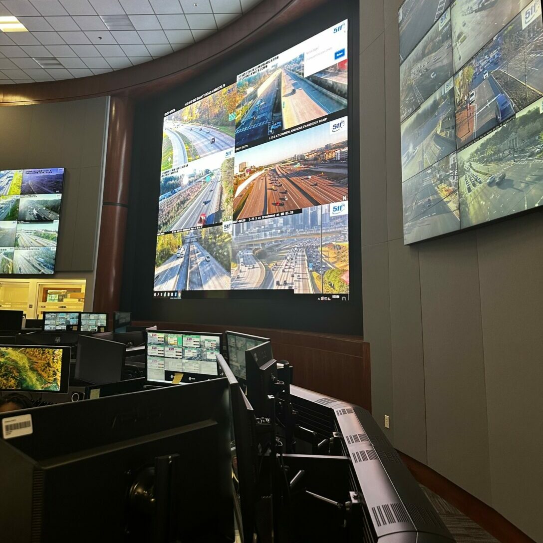 a photo of the Georgia Department of Transportation’s Transportation Management Center