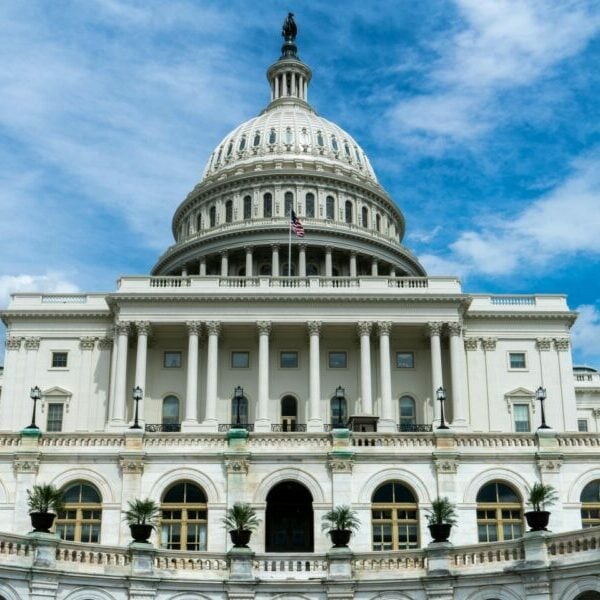 a photo of the United States Capitol