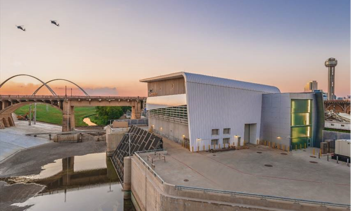 A photo of the Able Pump Station in Dallas, Texas